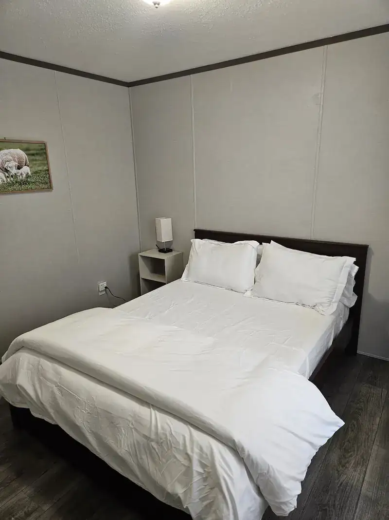Sky 3BR Lodge: Bedroom with queen bed